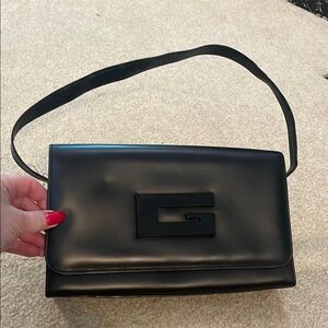 Black Gucci handbag